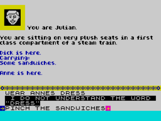 Treasure Island screenshot 5 for ZX Spectrum